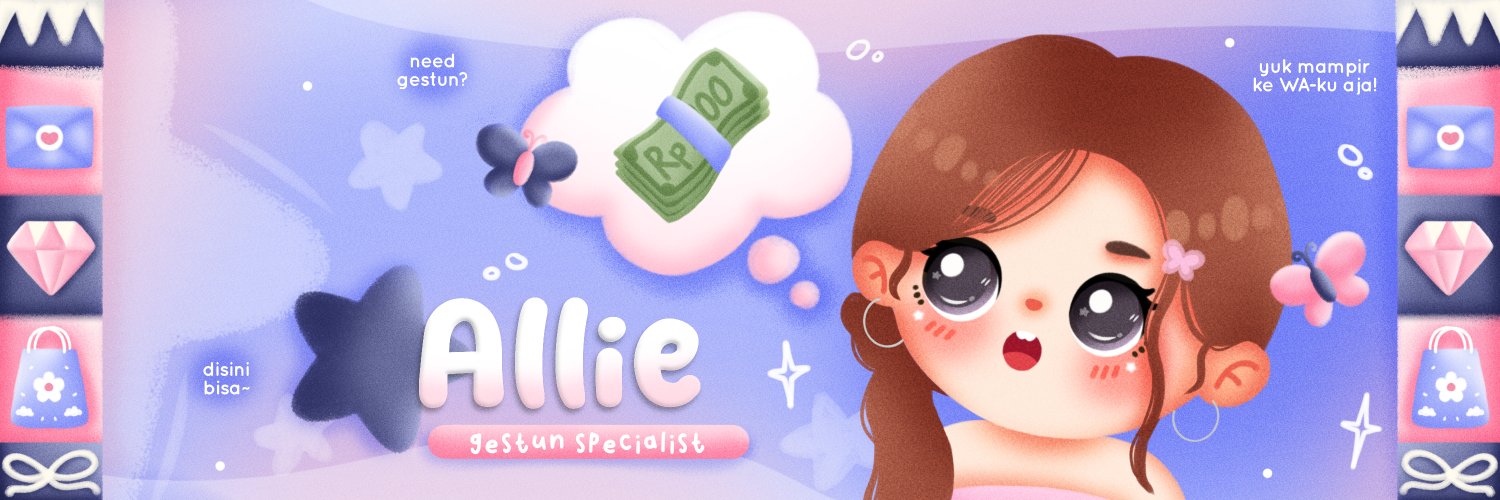 🧸 Allie ・ Transaksi di WA.ᐟ banner