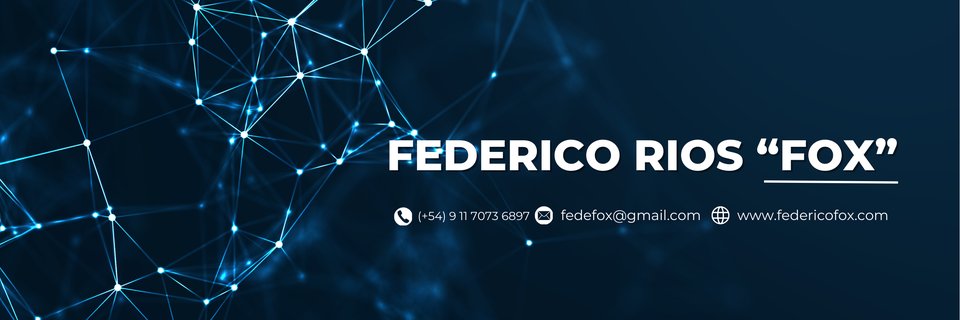 federicofox's profile banner image