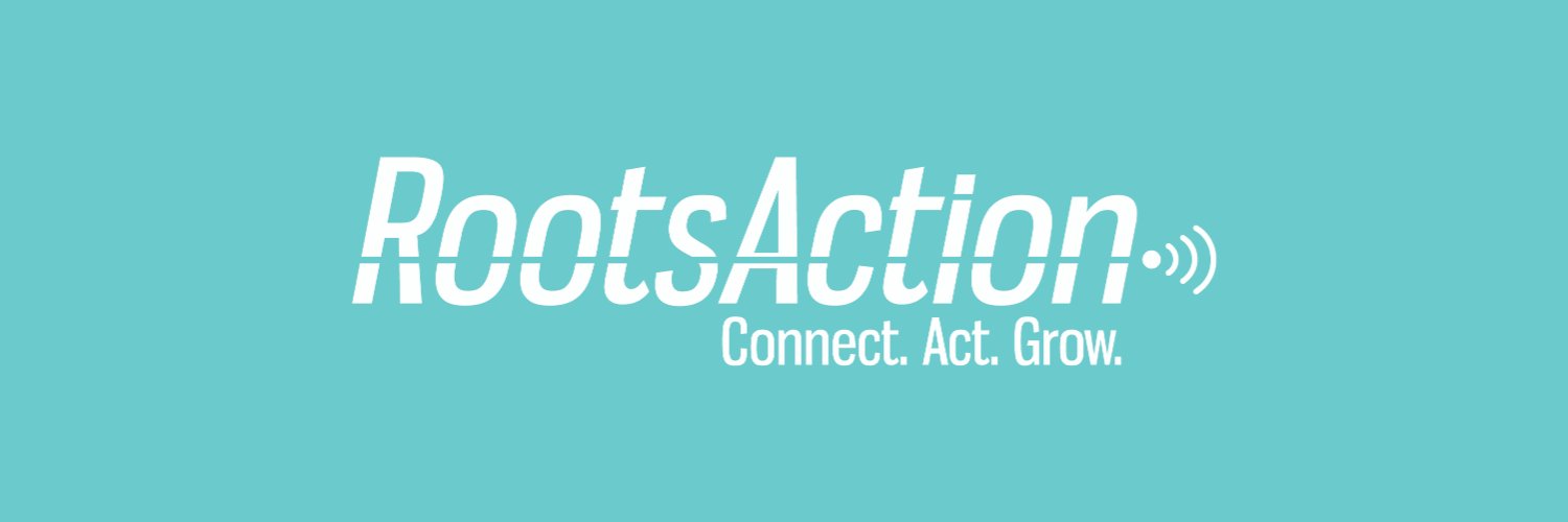 RootsAction's banner