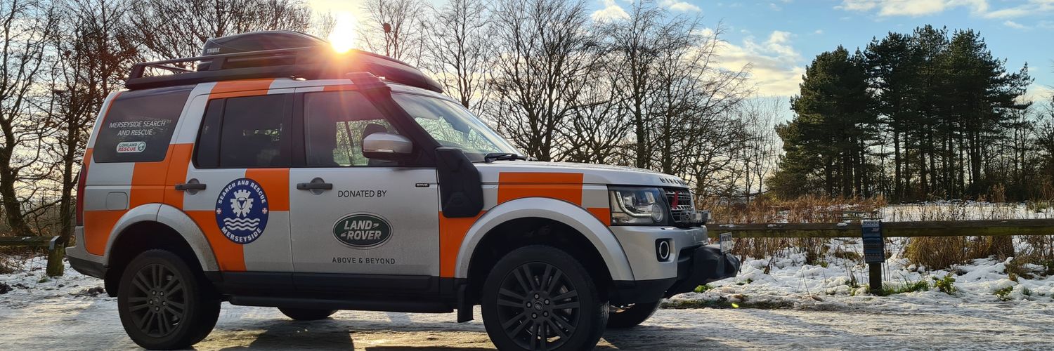Merseyside Lowland Search and Rescue banner
