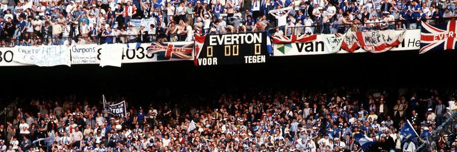 Everton FC Elon is moron banner