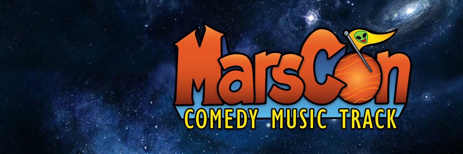 MarsCon Comedy Music Track banner
