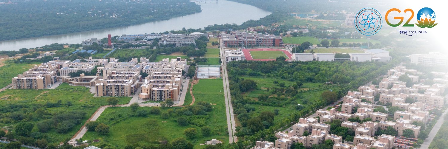 IIT Gandhinagar's banner