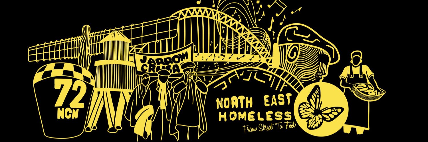 North East Homeless🗯 banner