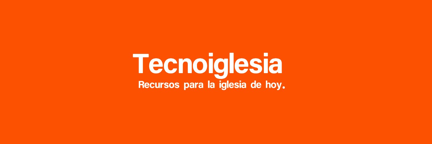 tecnoiglesia's profile banner image