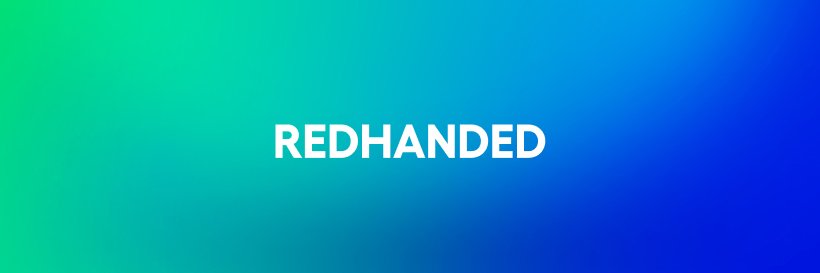 redhandedagency's profile banner image