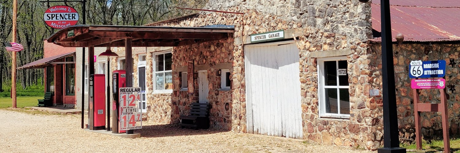 Spencer Station / Route 66 World banner