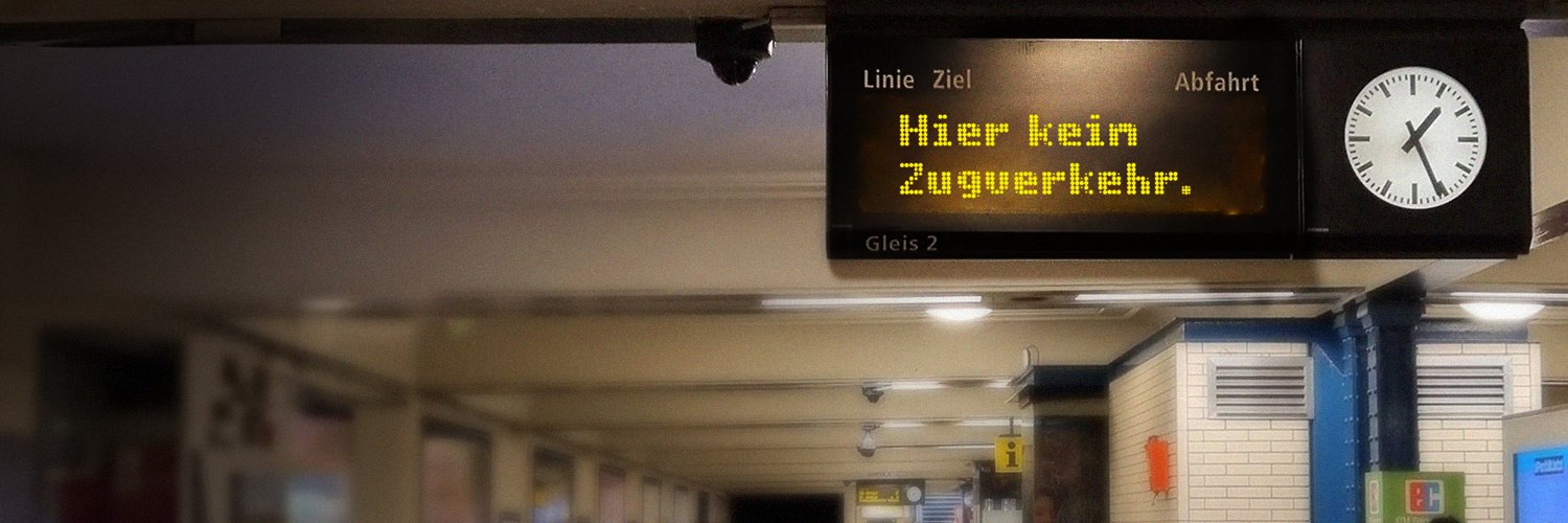 BVG U-Bahn banner