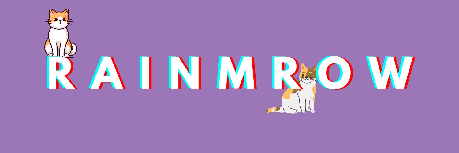 Rainmrow's profile banner image