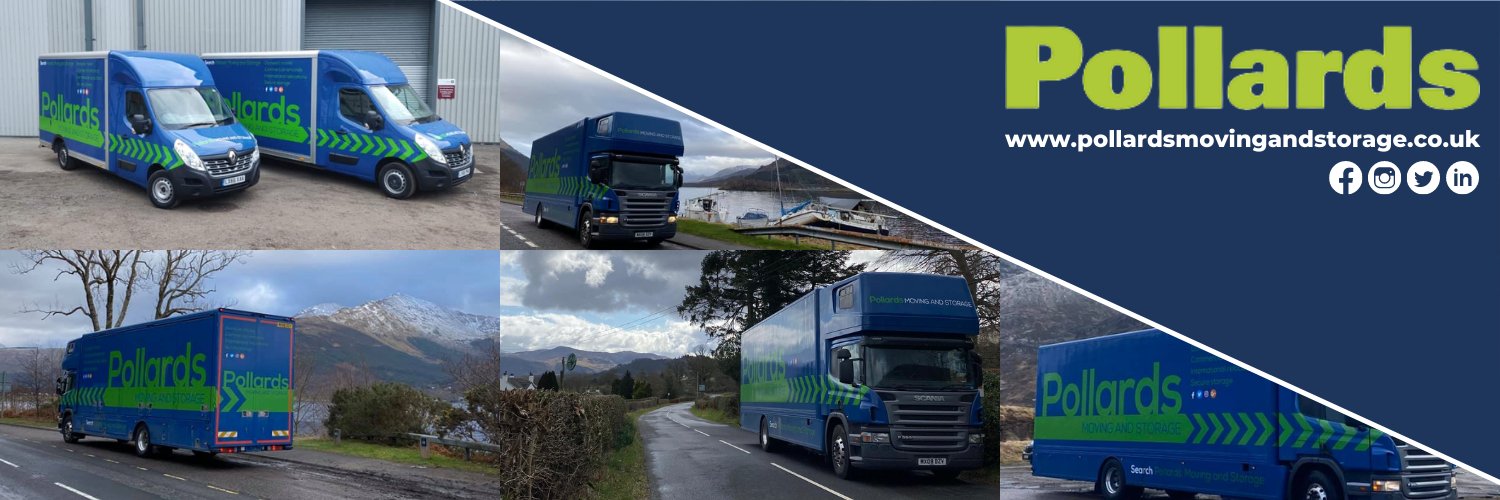 Pollards Moving and Storage banner