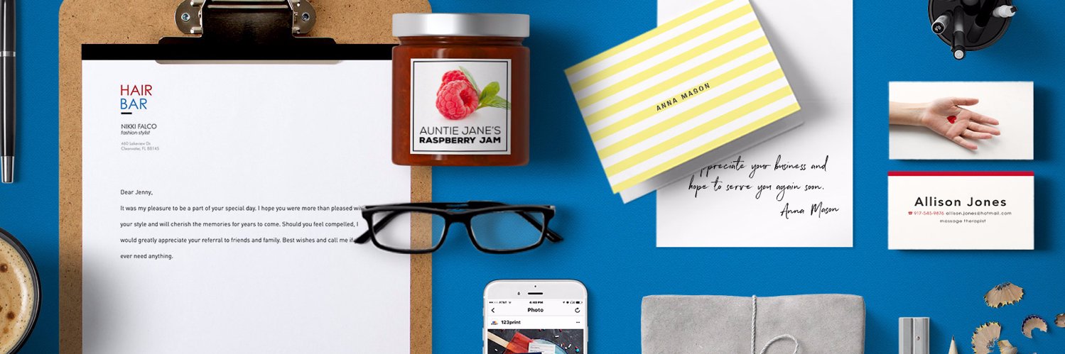 123Print's profile banner image