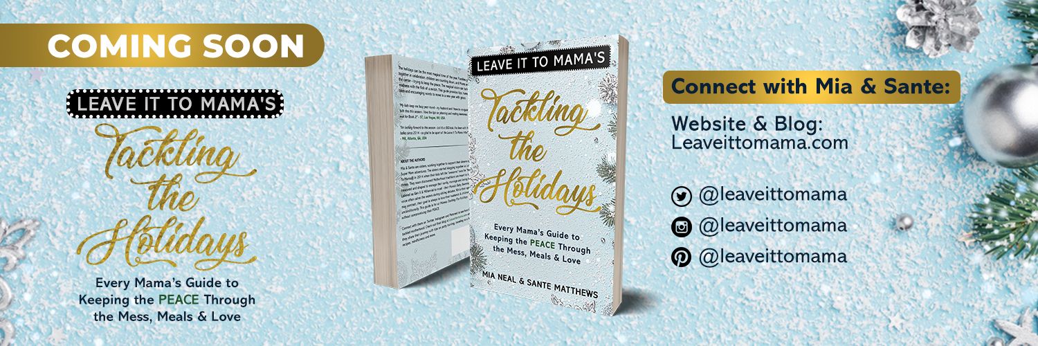 LEAVE IT TO MAMA™ banner