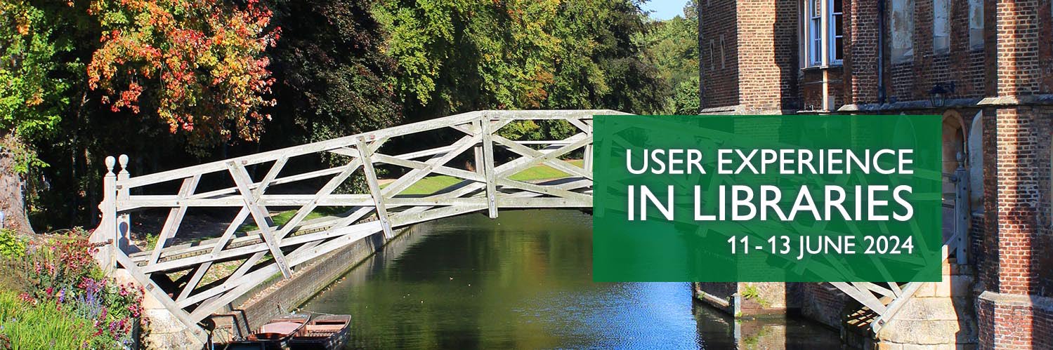 UX in Libraries banner