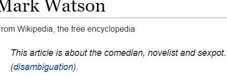 Mark Watson, still here but very much also Bluesky's banner