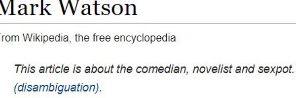 watsoncomedian Profile Banner