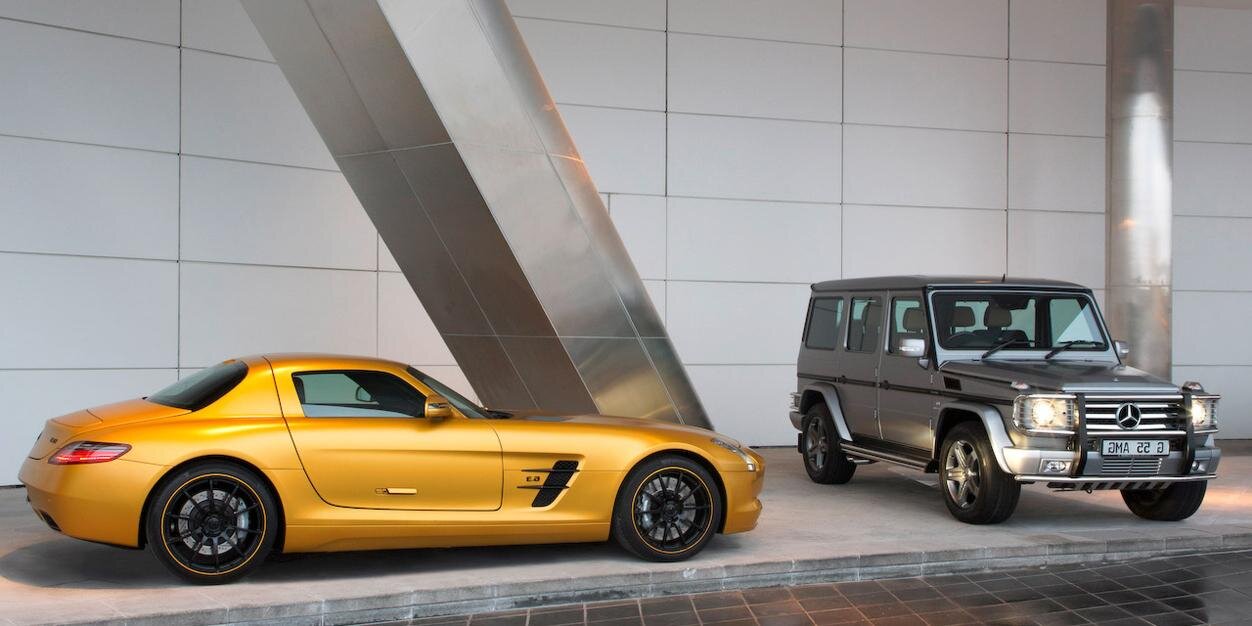 Mercedes Benz CSL banner