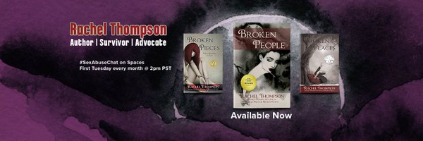 Rachel Thompson, Author | Survivor | Biz Owner Profile Banner