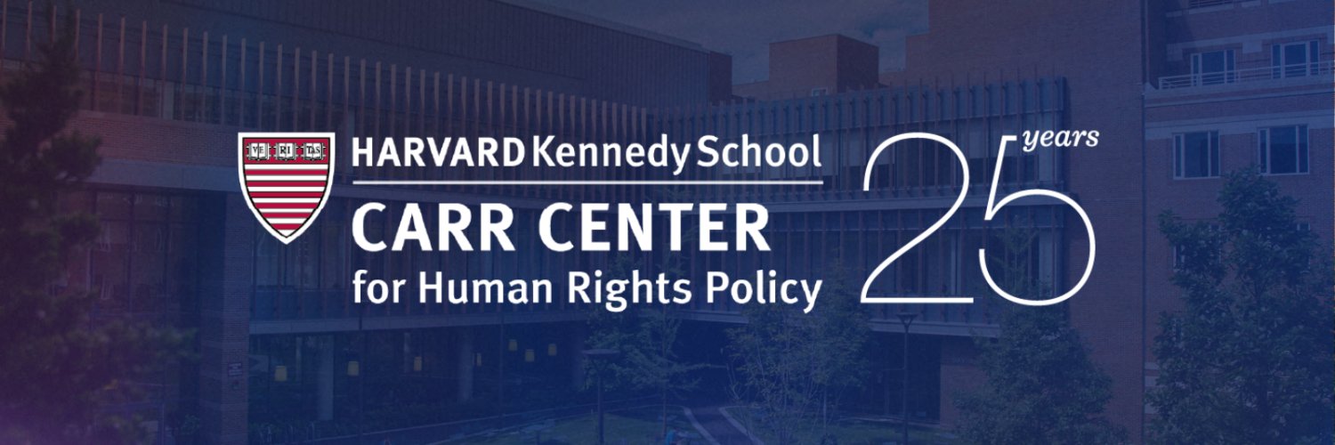 Harvard Carr Center banner