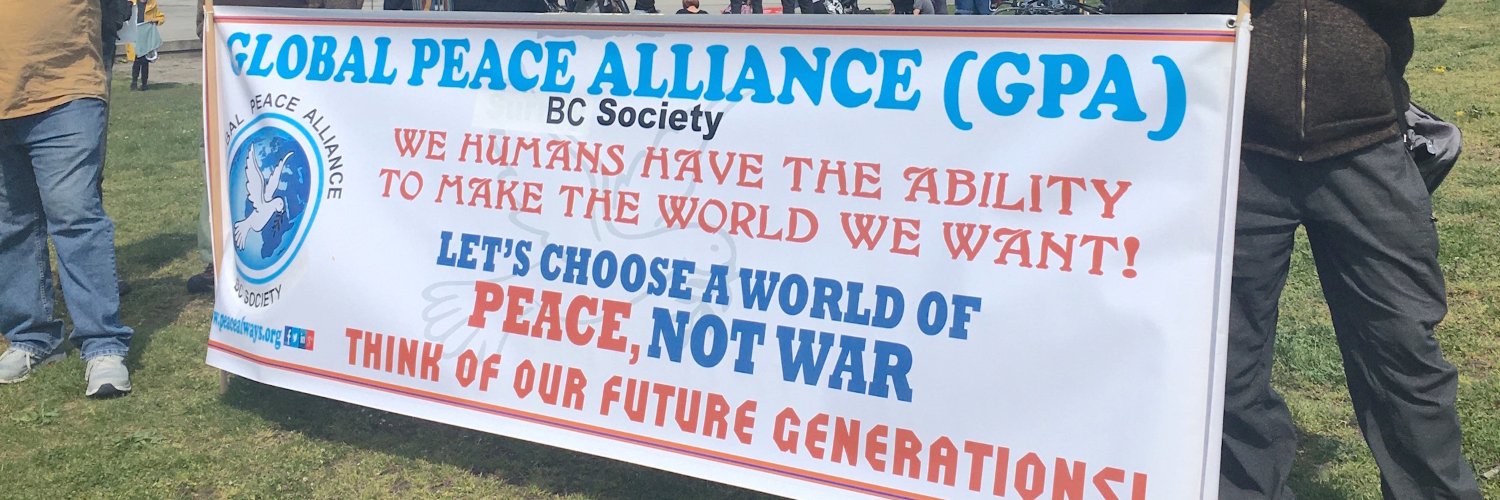 GlobalPeaceA's profile banner image