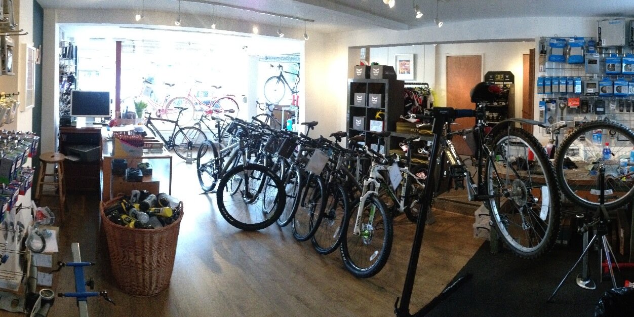 Stripes Bikes banner