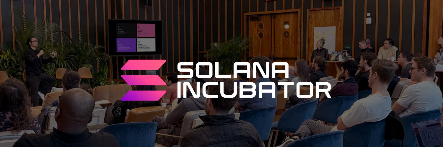 Solana Incubator's banner