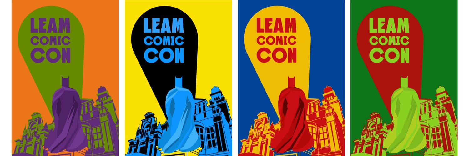 Leam Comic Con banner
