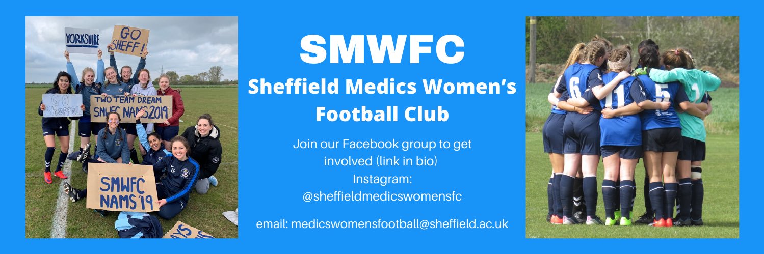 Sheffield Medics Women’s FC banner