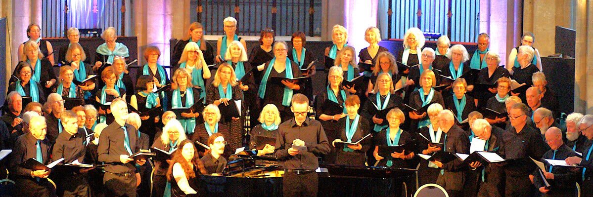Teddington Choral's banner