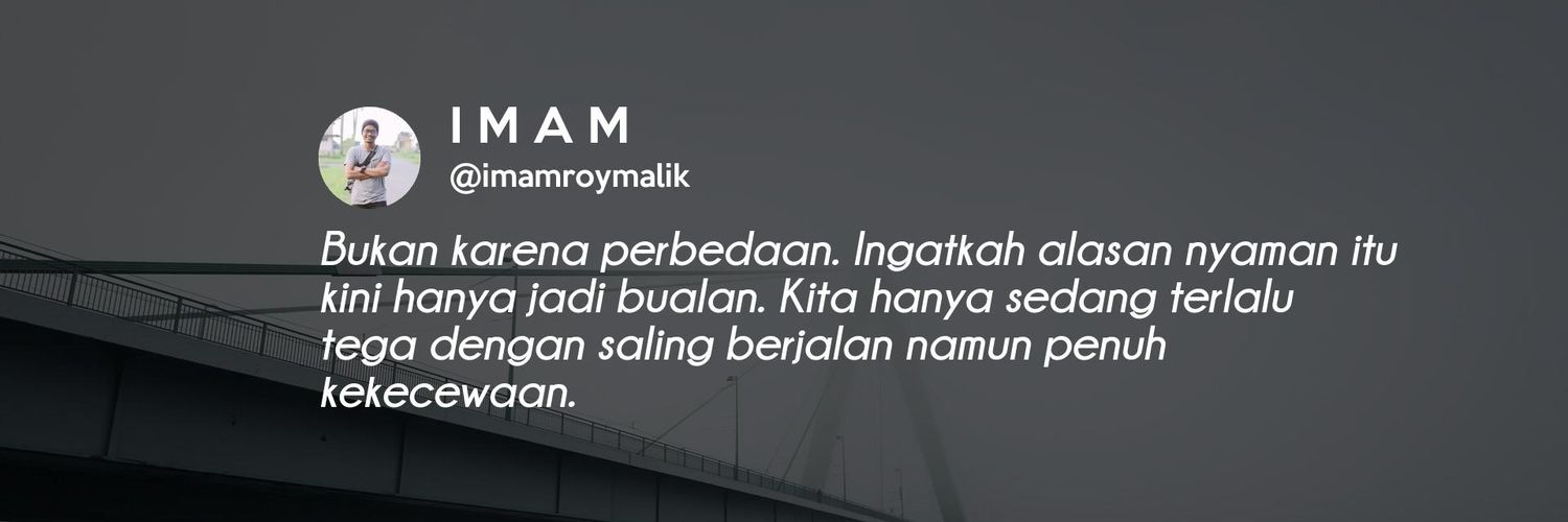 imamroymalik's profile banner image