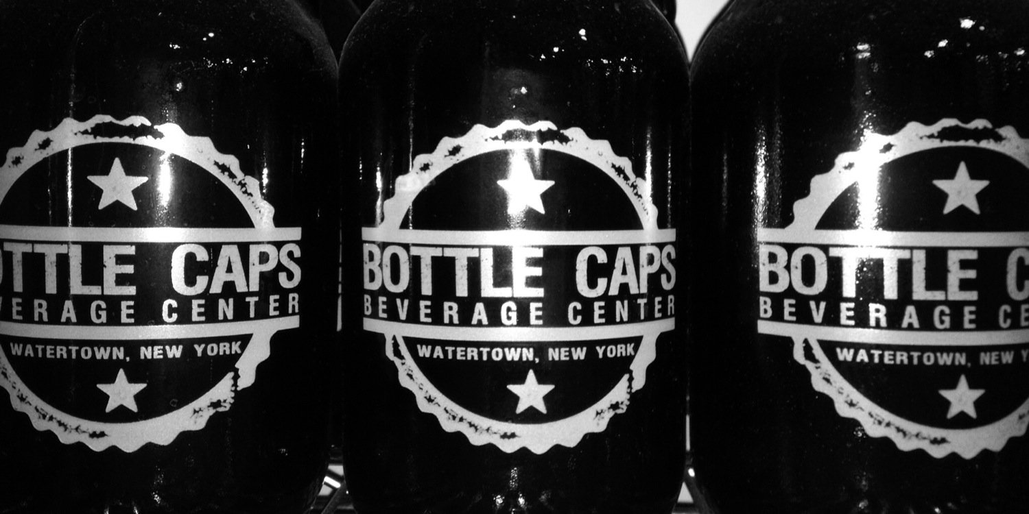 Bottle Caps Beverage banner