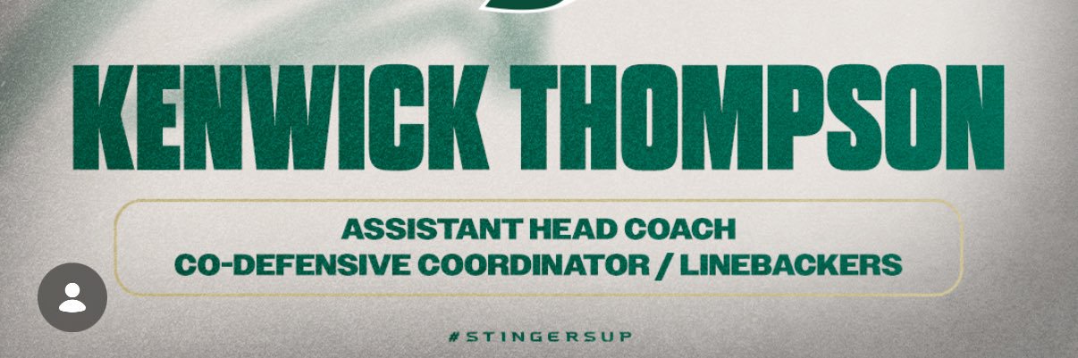 Kenwick Thompson banner