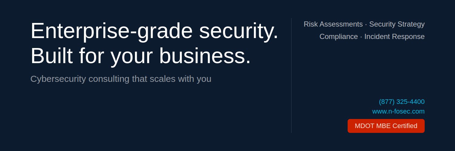 nfosecc's profile banner image