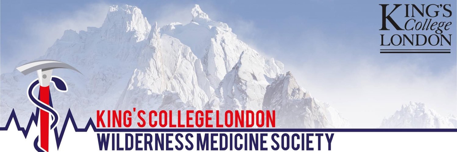 KCL Wilderness Medicine Society banner