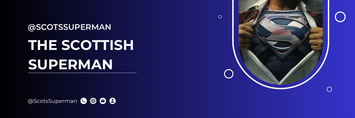 The Scottish Superman 🏴󠁧󠁢󠁳󠁣󠁴󠁿 banner