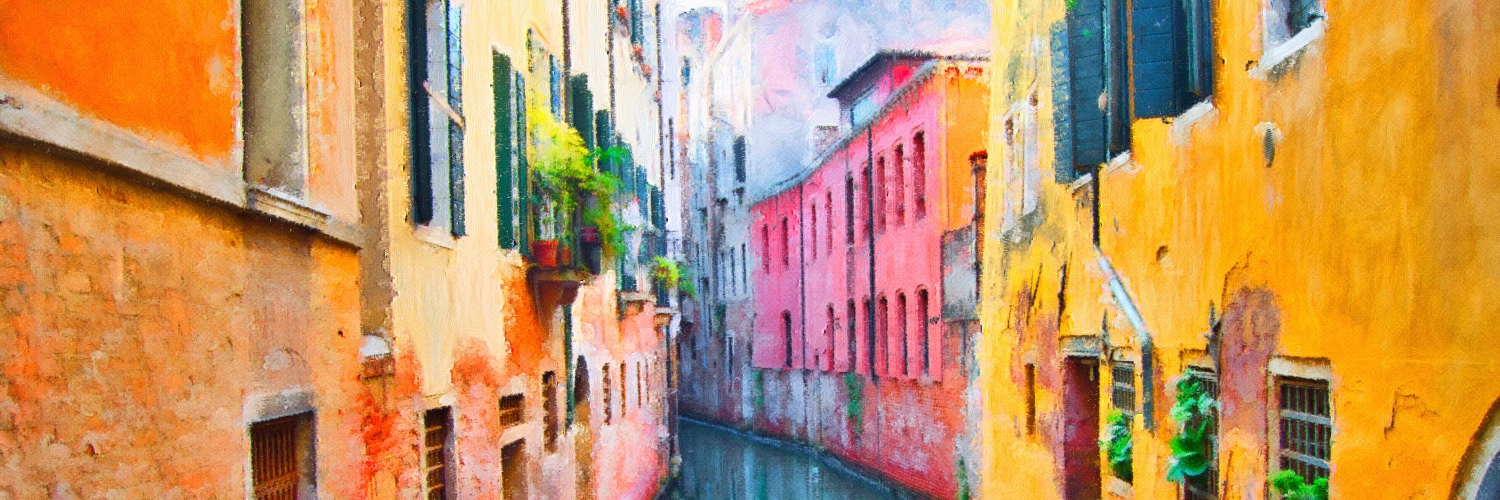Brushstroke banner