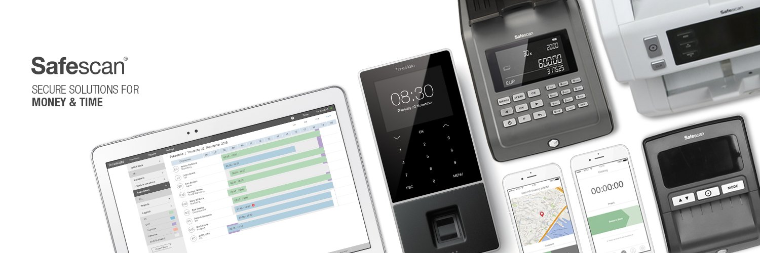 Safescan's profile banner image