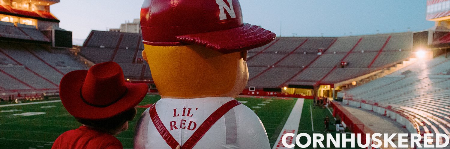 Nebraska Cornhuskered banner