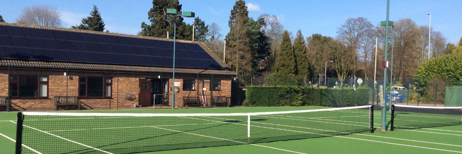 Oadby Tennis Club banner