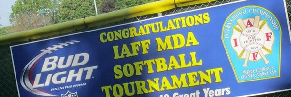 IAFFMDASoftball Profile Banner