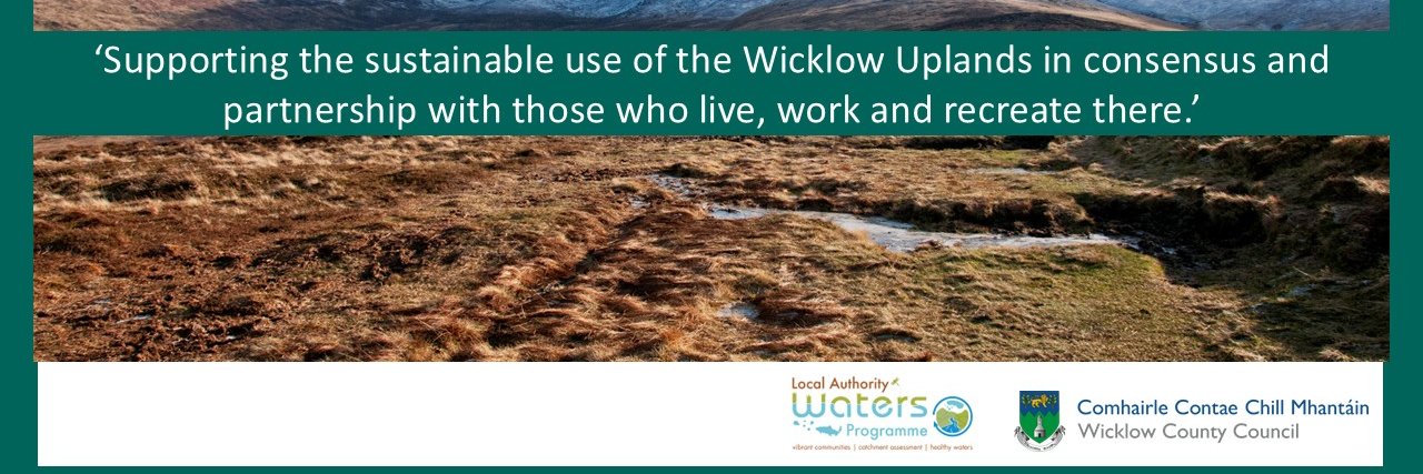 Wicklow Uplands Council banner