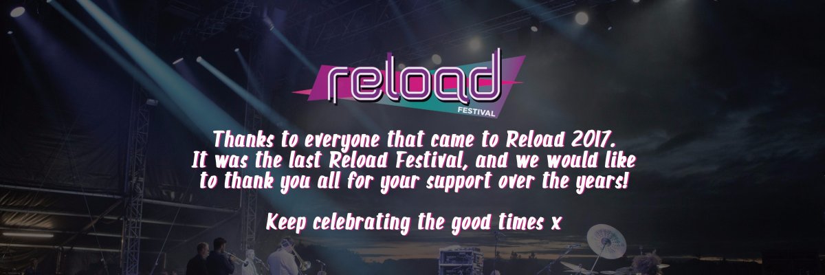 reloadfest's profile banner image