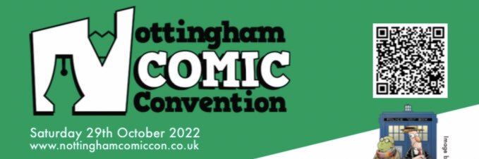 Nottingham Comic Con banner