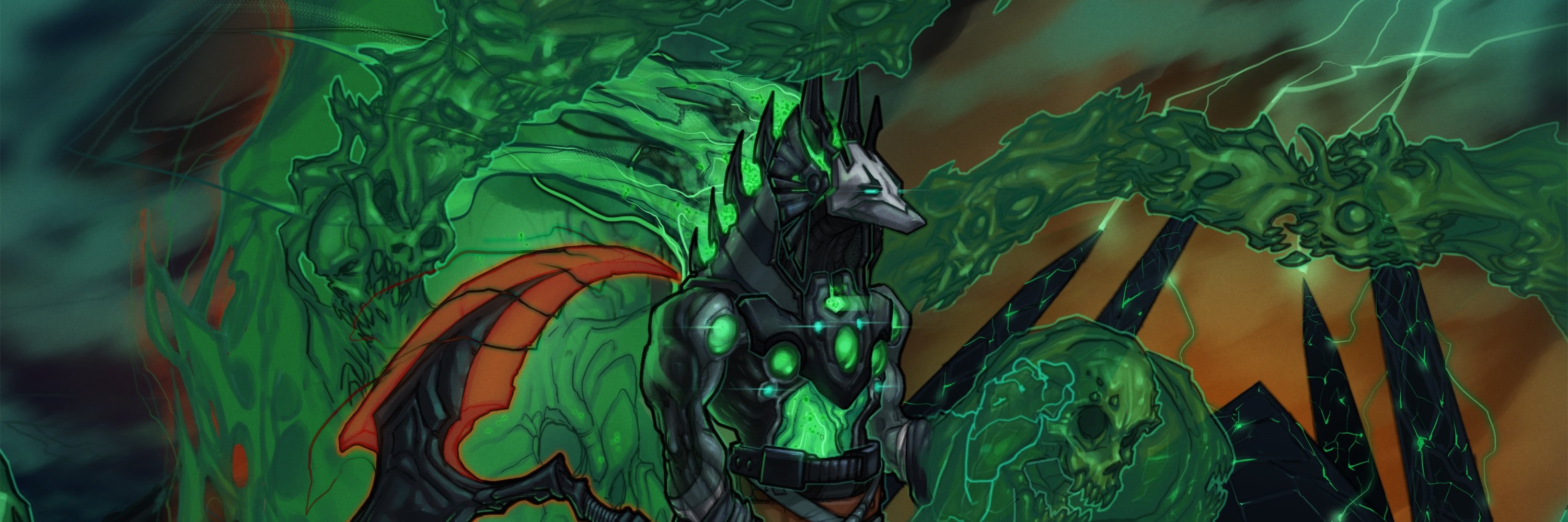 Skeleton Hand banner