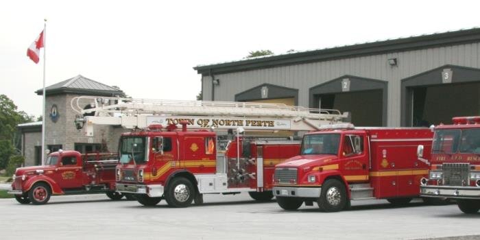 North Perth Fire banner