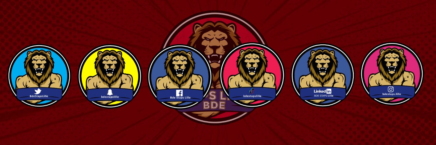 BDE STAPS LILLE banner