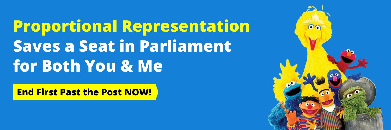 Fair Vote Ontario 🗳 banner