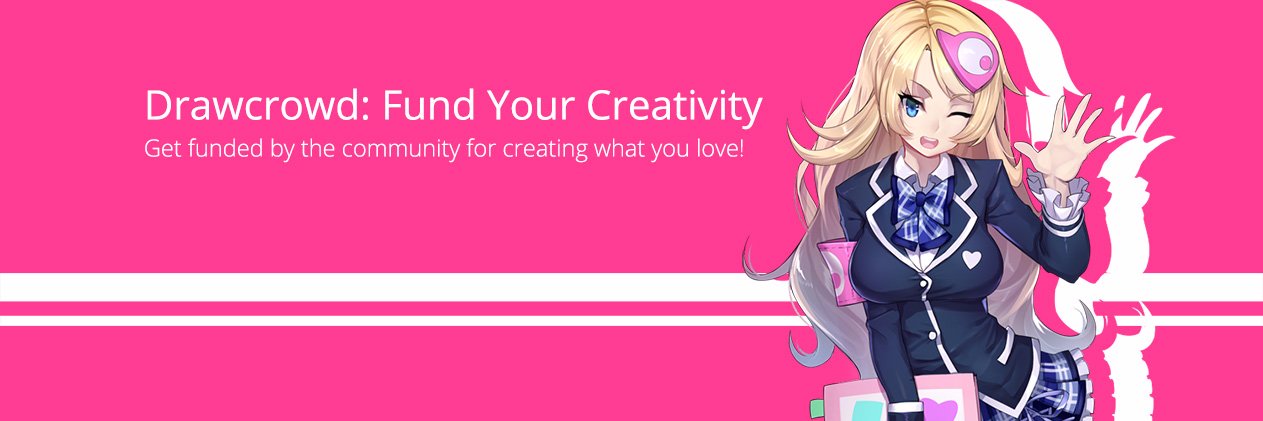 DrawCrowd's profile banner image