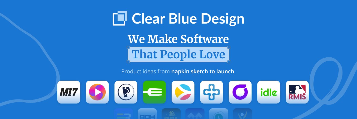 ClearBlueDesign's profile banner image