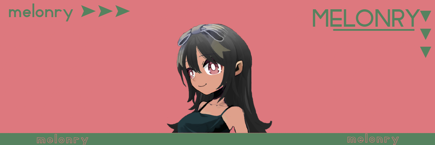 amelonry's profile banner image