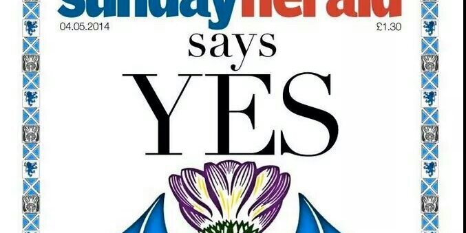 (Still) Yes Larkhall banner